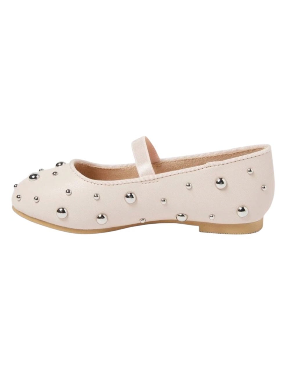 Cat & Jack Heather Light Pink Mary Jane Flat Decorative Stud NWT Size 8T